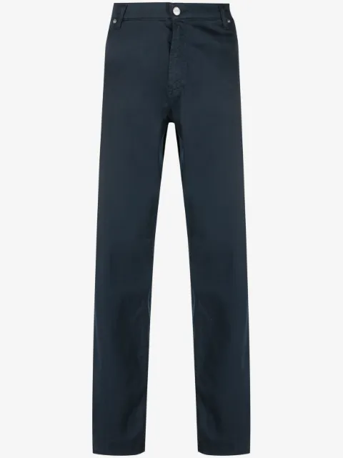 Versace Pre-Owned 2000s high-waisted straight-leg chinos