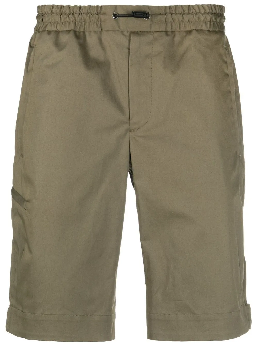 Moncler Elasticated Wasitband Deck Shourts In Green