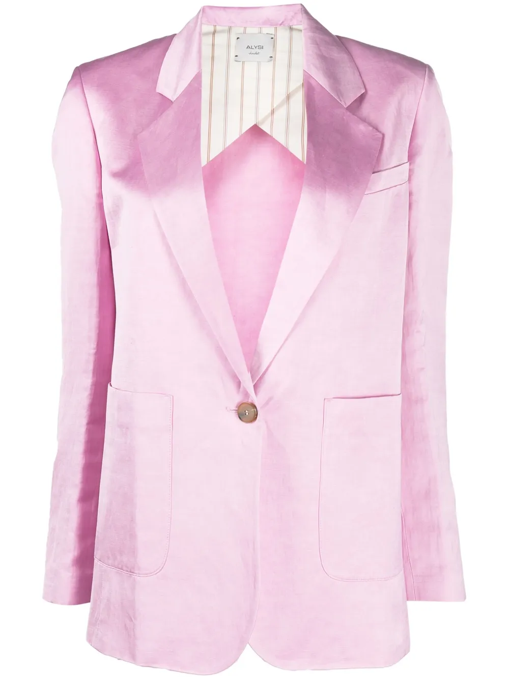 Alysi linen-blend Blazer - Farfetch