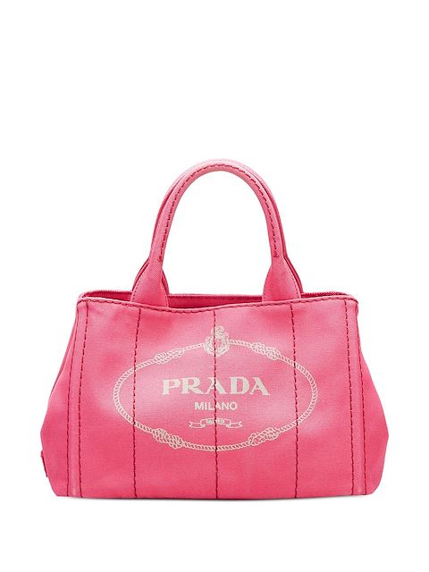 Prada Pre-Owned Canapa Logo handbag