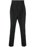 Fear Of God pleated tapered-leg trousers - Black