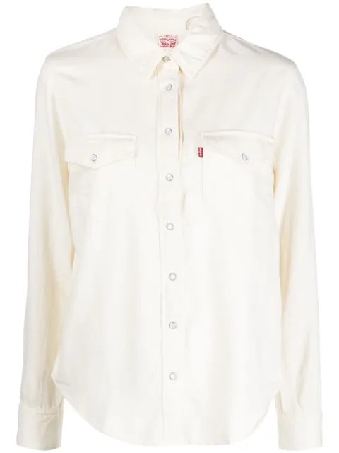 Levi's camisa de mezclilla estilo Western