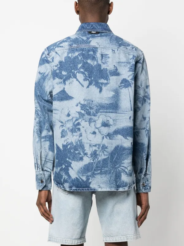 MSGM パームツリーシャツ