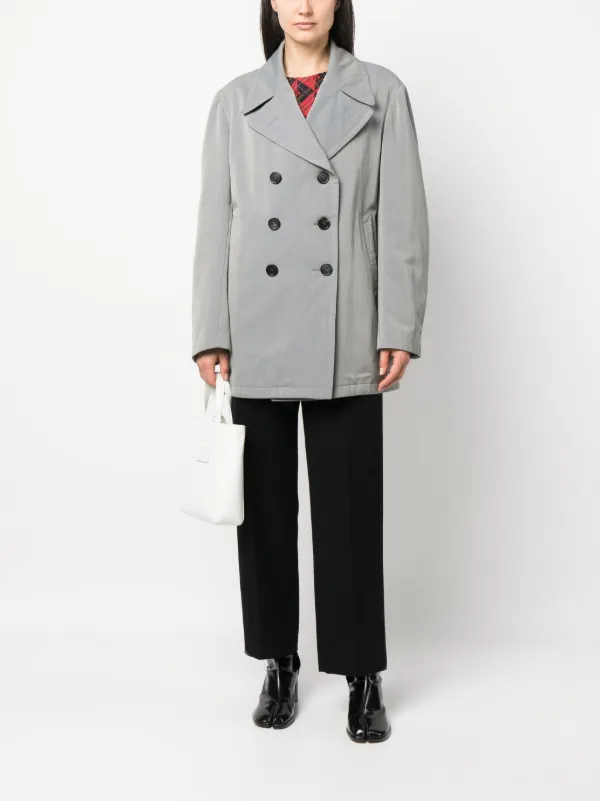 Maison Margiela テーラード ダブルジャケット | グレー | FARFETCH JP