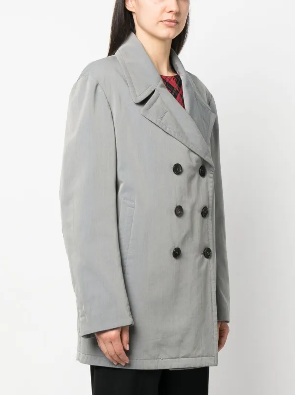 Maison Margiela テーラード ダブルジャケット | グレー | FARFETCH JP