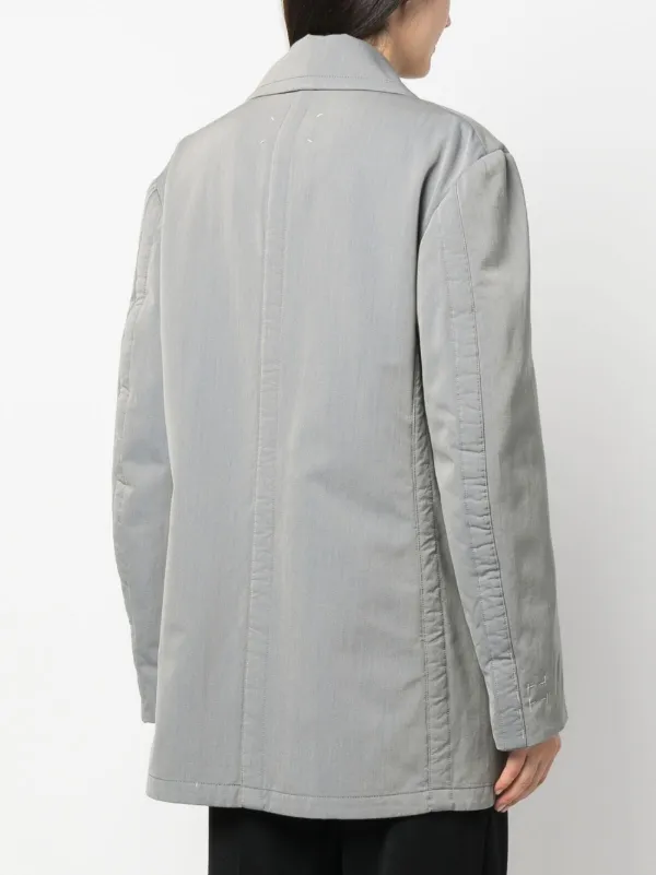 Maison Margiela テーラード ダブルジャケット | グレー | FARFETCH JP