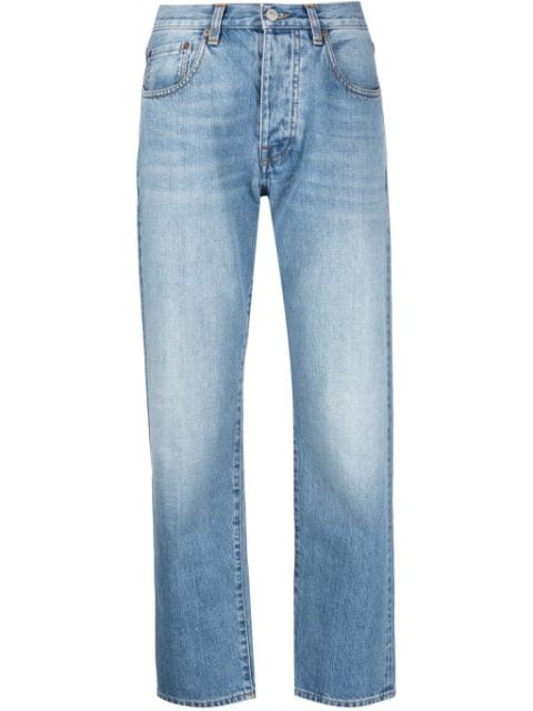 Fortela John patch-detail straight-leg jeans