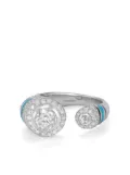 David Morris 18kt rose gold Asiyah diamond ring - Silver