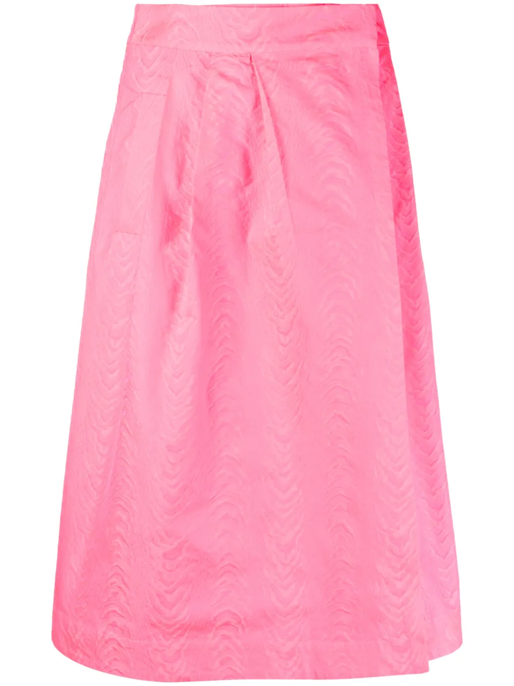 Essentiel Antwerp Decadence Wrap Skirt In Neon Pink ModeSens