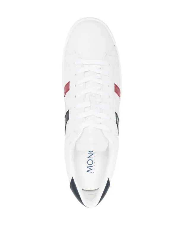 Moncler faux-leather Sneakers - Farfetch