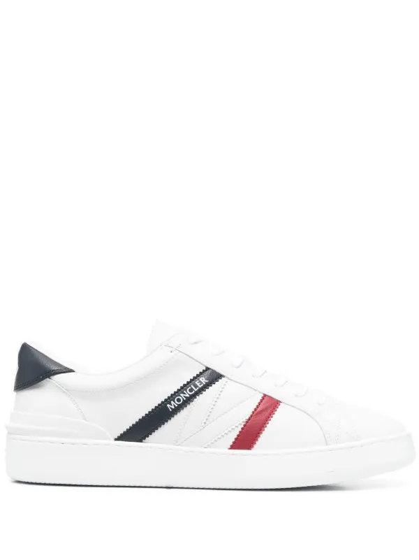 Moncler faux-leather Sneakers - Farfetch