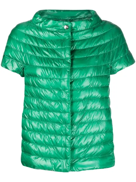 Herno Margherita short-sleeved puffer jacket