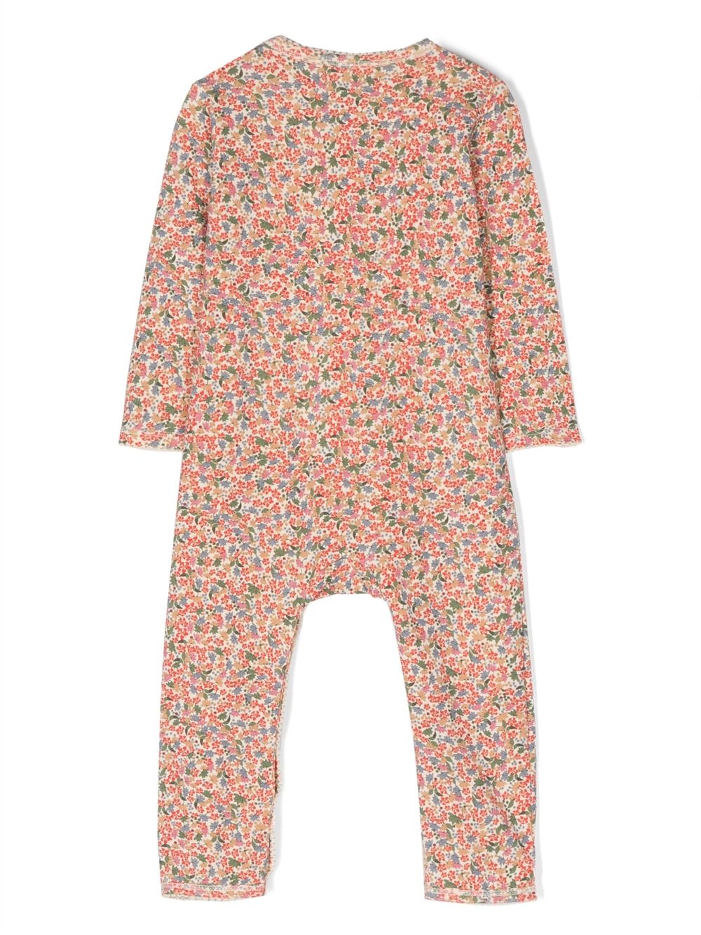 Konges Sløjd Onesie met bloemenprint - Beige