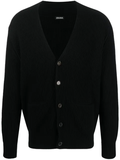 Zegna chunky ribbed-knit cardigan