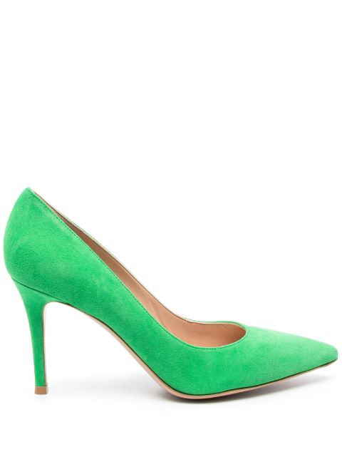 Gianvito Rossi 95mm suede stiletto pumps Women