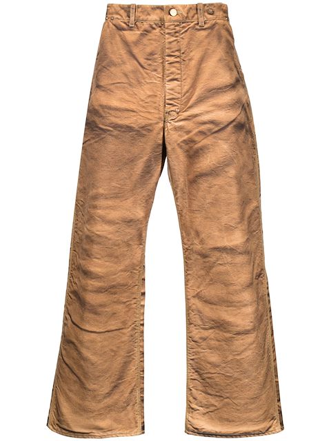 Junya Watanabe Hose mit Knitteroptik