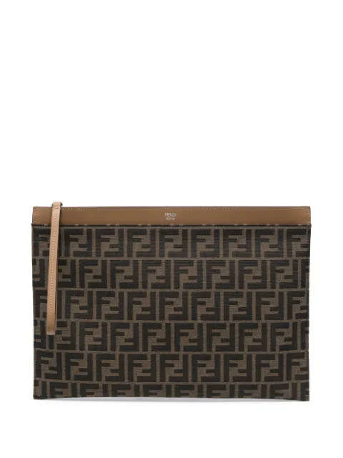 FENDI pochette à motif monogrammé