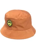 BARROW logo-patch dropped-brim bucket hat - Brown