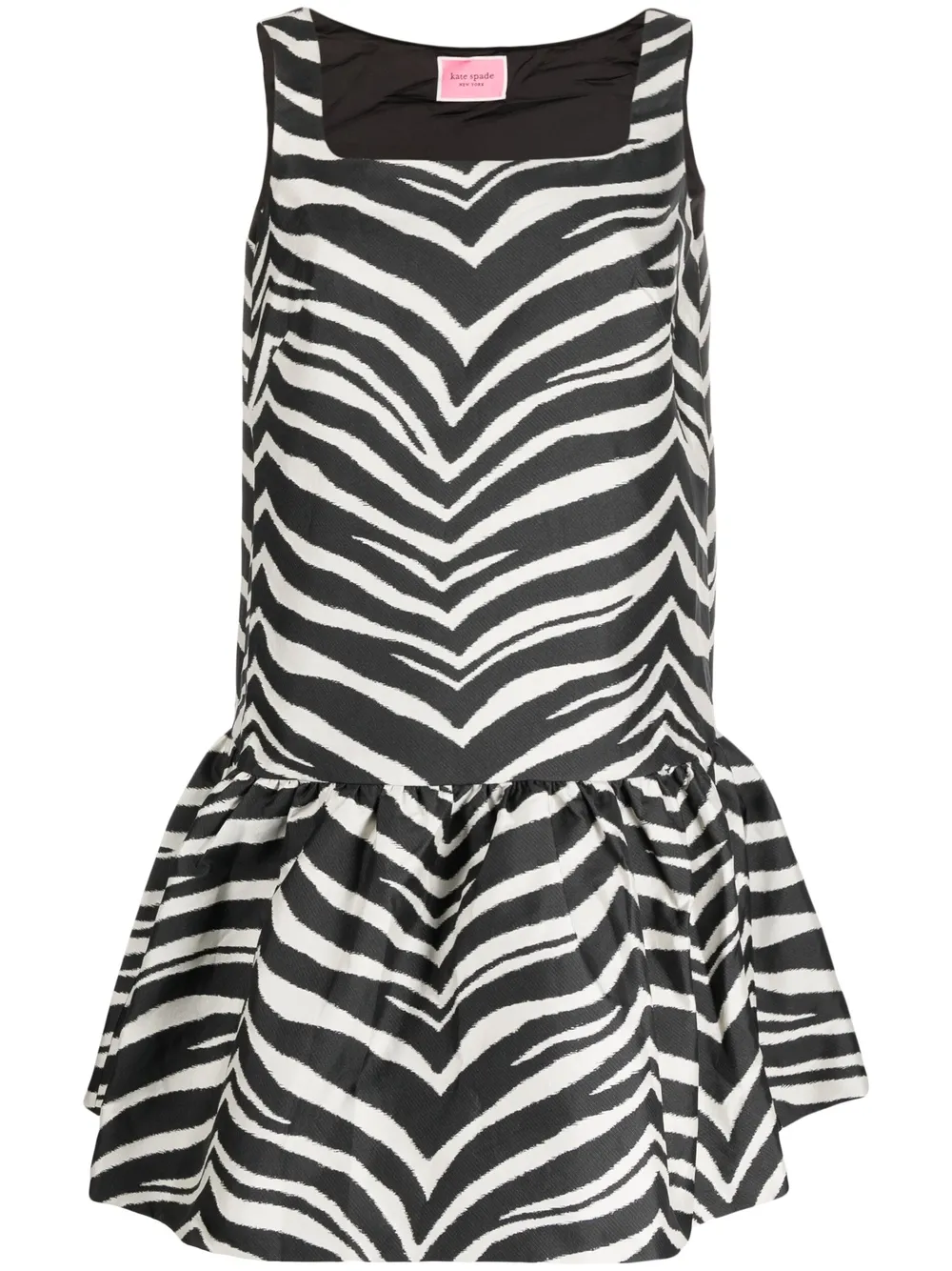 Kate Spade zebra-print Sleeveless Dress - Farfetch