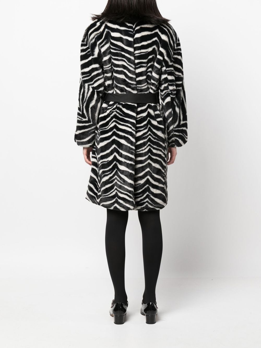 Kate Spade zebra-print faux-fur Coat - Farfetch