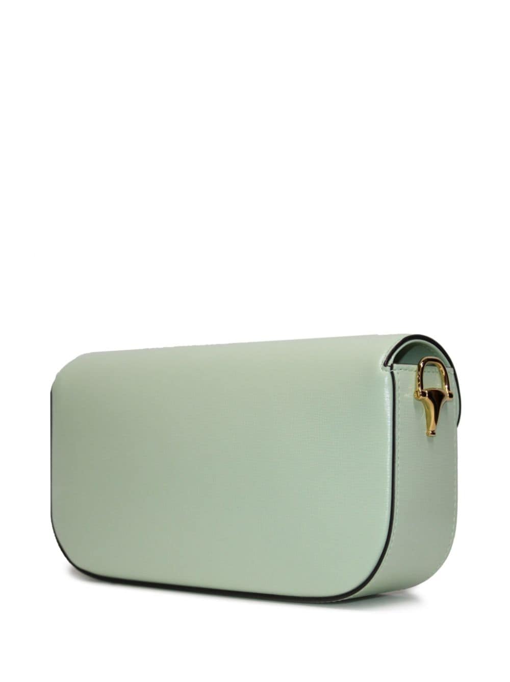 Shop Gucci Small Horsebit 1955 Shoulder Bag In Green