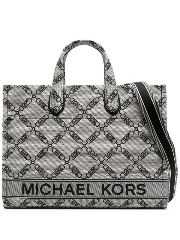 Michael Kors Grey Tote Bags