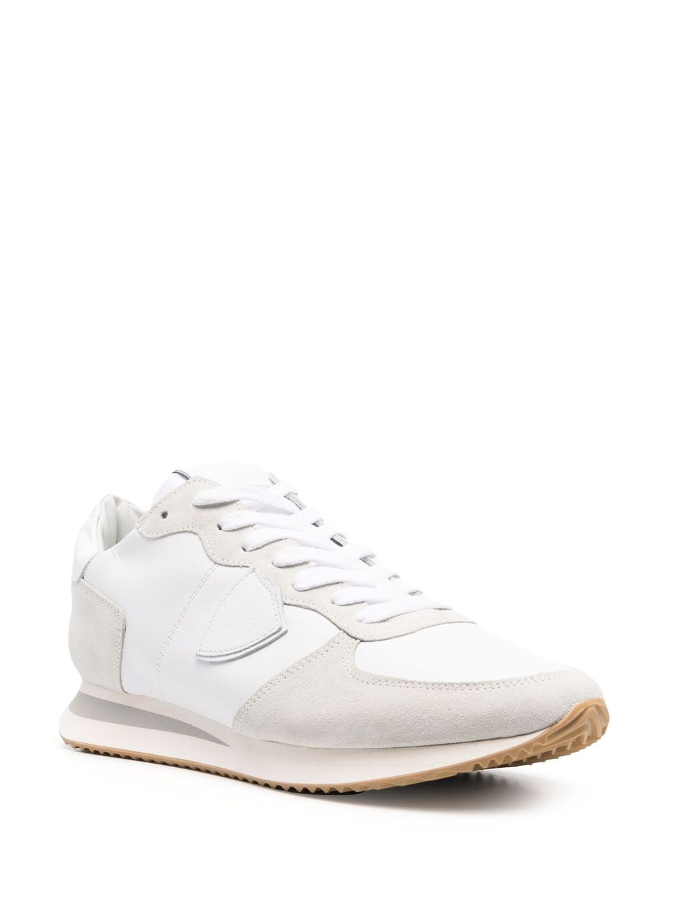 Philippe Model Paris Sneakers met vlakken - Wit