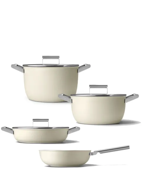 Smeg Potten en pannen (set van 4)