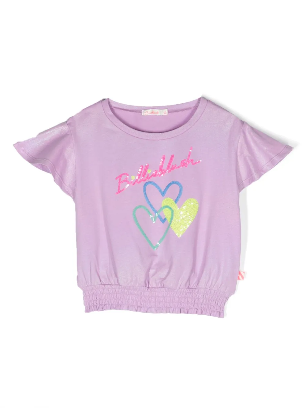 BILLIEBLUSH SEQUIN-EMBELLISHED T-SHIRT