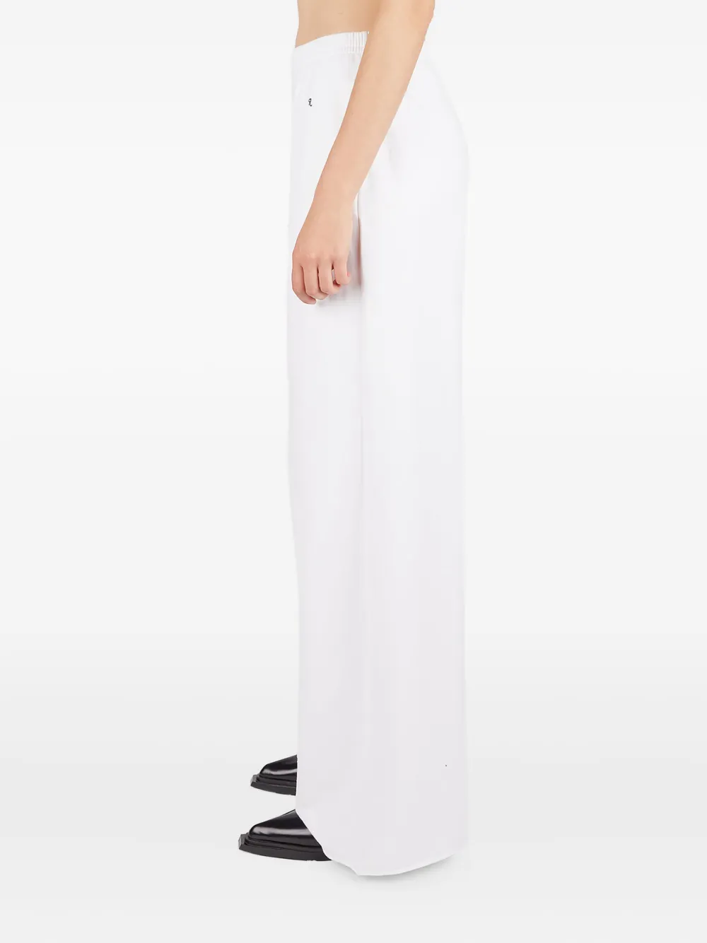 Raf Simons logo-embroidered track pants | White | Image 1