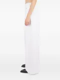 Raf Simons logo-embroidered track pants - White
