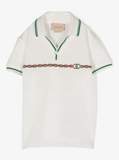 Gucci Kids jersey-knit cotton romper