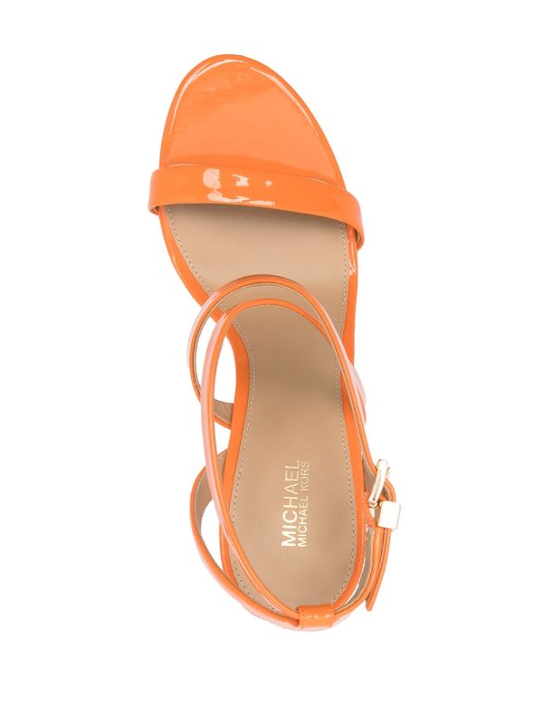 Michael kors sandals clearance orange