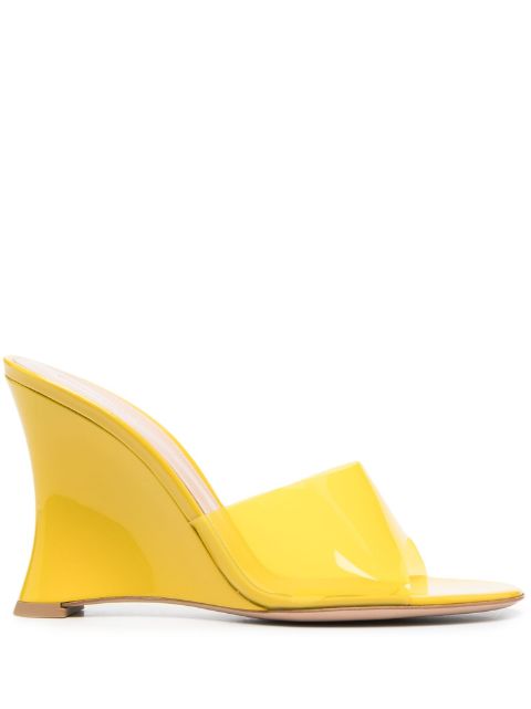 Gianvito Rossi Futura 95mm wedge mules Women