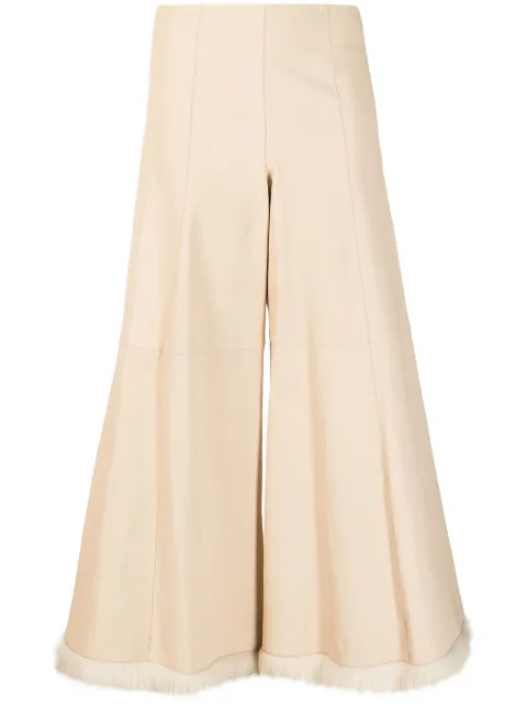By Malene Birger pantalones con tiro alto