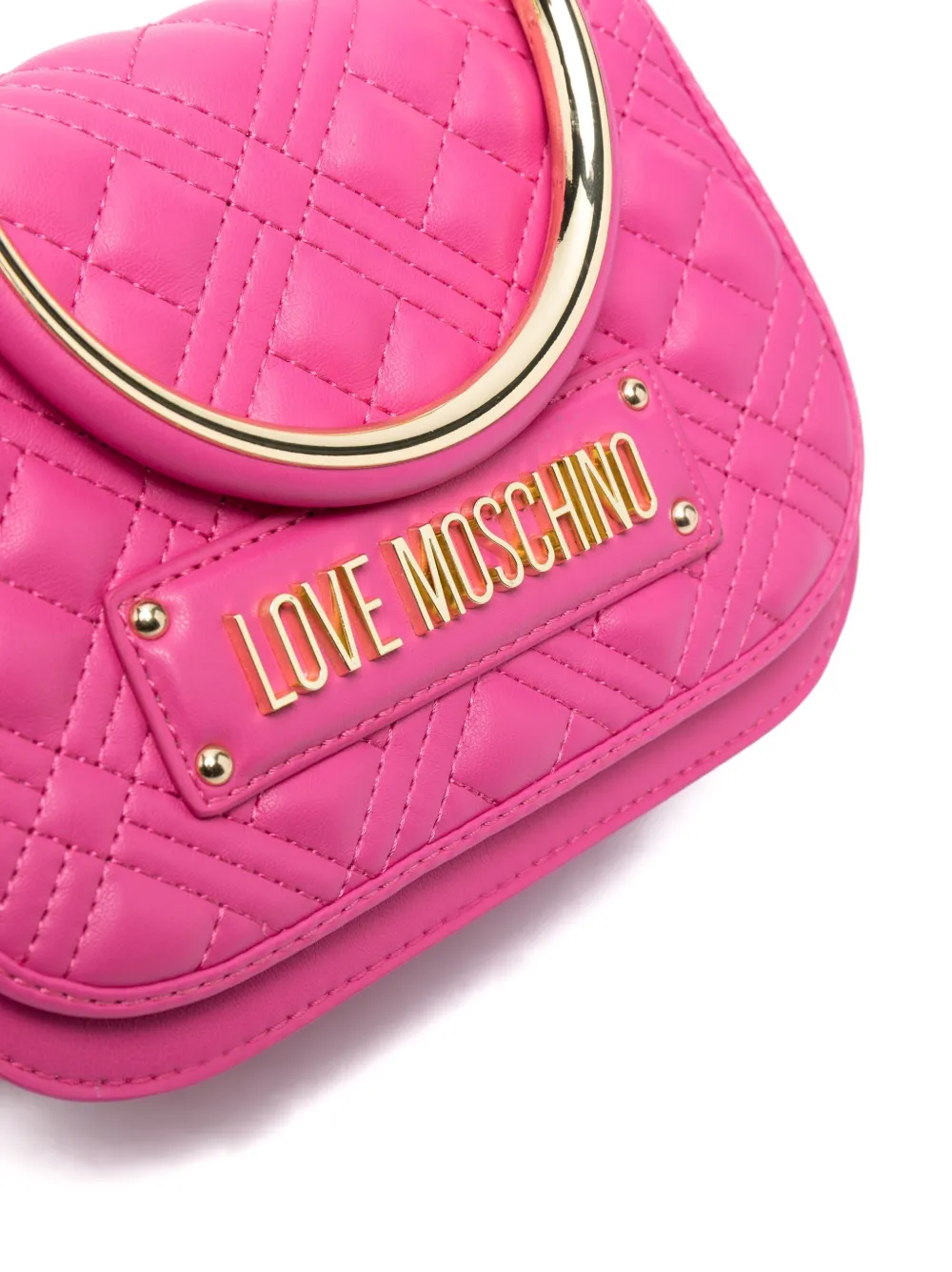 Love Moschino diamondquilted Tote Bag Farfetch