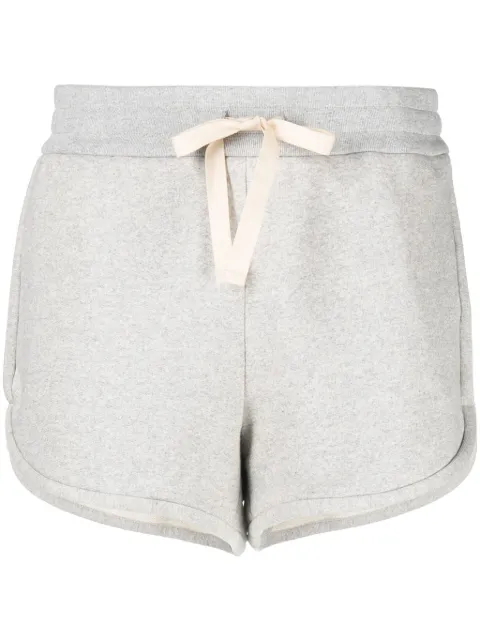 Jil Sander shorts con cordones en la pretina 