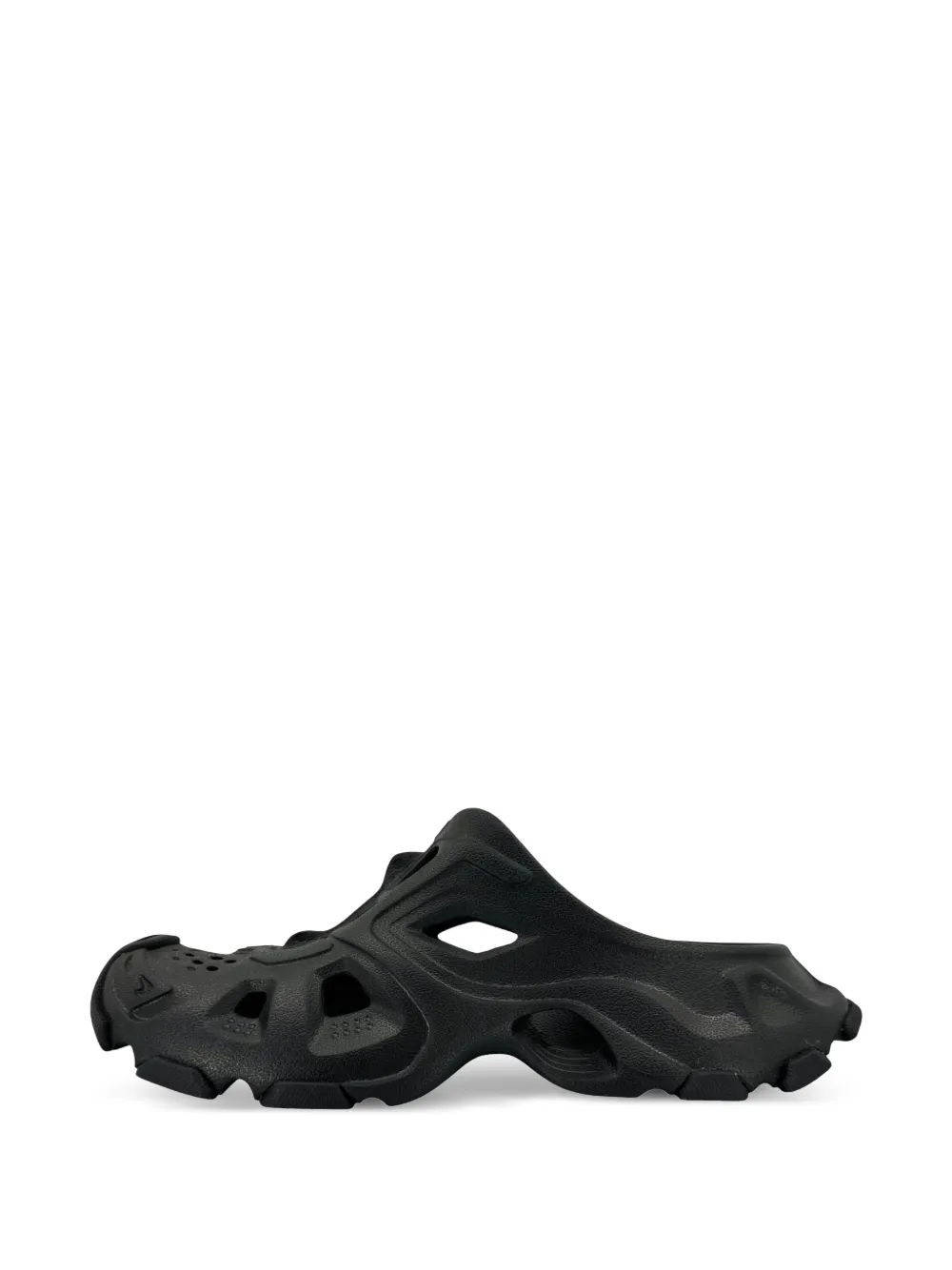 Balenciaga HD cut-out mules – Black