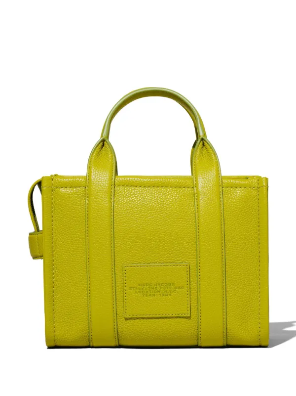 Marc Jacobs ザ レザー トートバッグ S | イエロー | FARFETCH JP