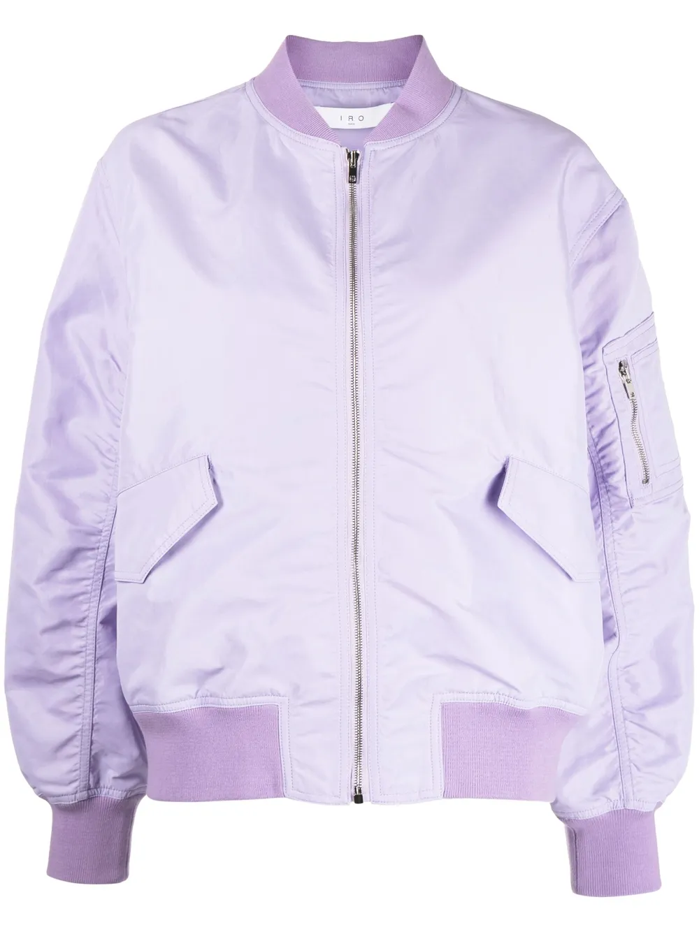 Light purple 2025 bomber jacket