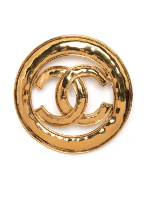 Chanel Pre-Owned 1997 ココマーク ターンロック ブローチ 通販 - FARFETCH