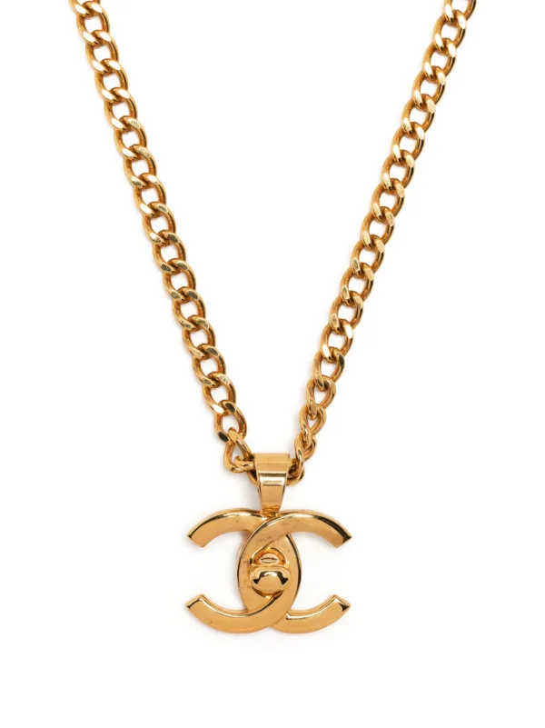 Chanel hot sale lock chain