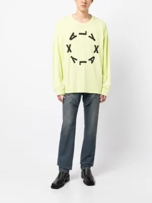 【大人気】1017 ALYX 9SM ダブル スリーブ ロゴ Tシャツ 1017 ALYX 9SM Graphic ALYX Logo T-Shirt - Curated Menswear