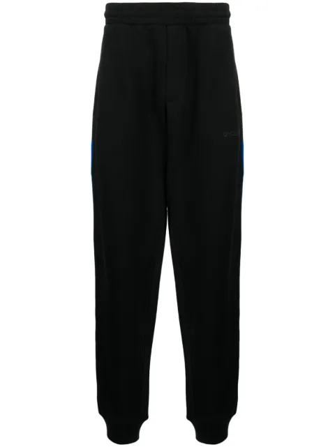 Helmut Lang بنطال رياضي قطن مطرز بشعار الماركة