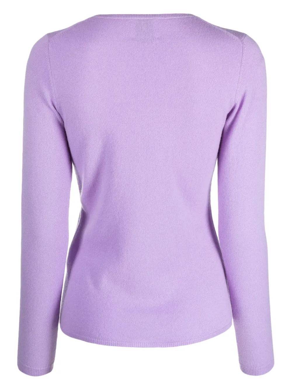 Allude Trui met ronde hals - Paars