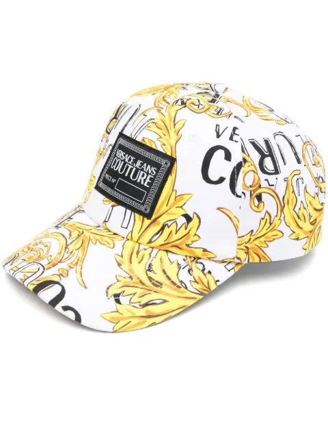Barocco-print cap