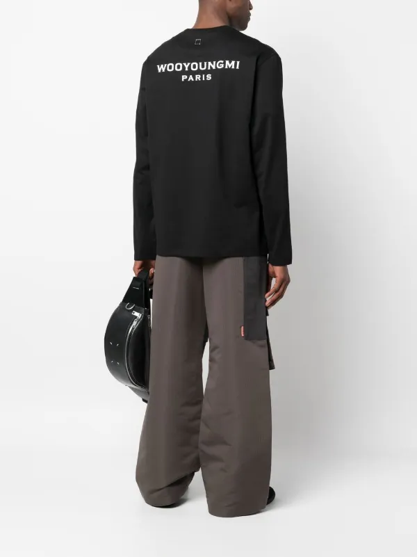 Wooyoungmi long-sleeve Cotton T-shirt - Farfetch