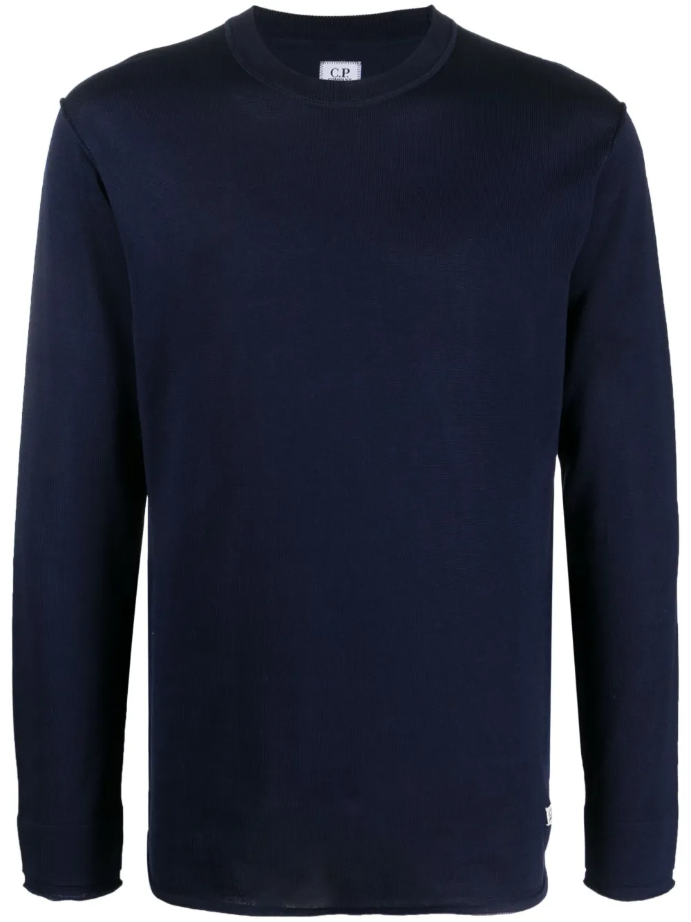 C.P. Company crew-neck cotton jumper - Blue