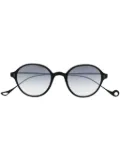 Eyepetizer gradient-lenses round-frame sunglasses - Black