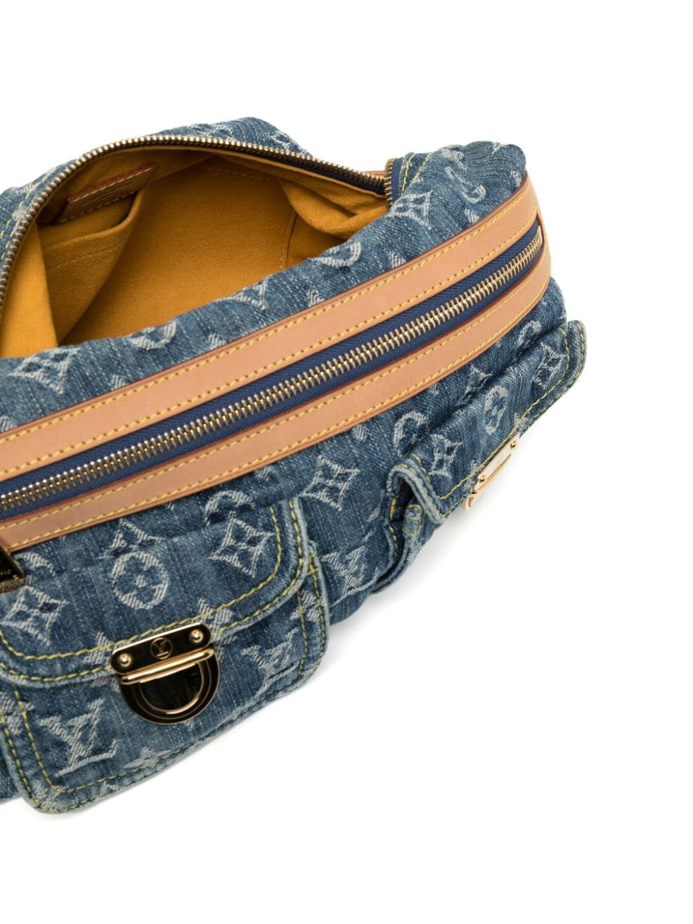 Louis Vuitton 2006 pre-owned monogram jacquard denim Speedy GM pouch -  ShopStyle Shoulder Bags